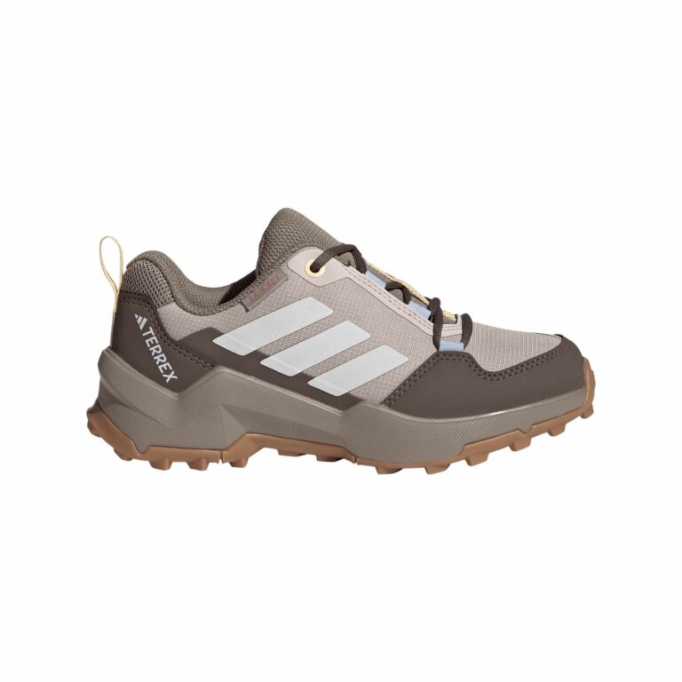 adidas Terrex AX4R RAIN.RDY hiking shoes (waterproof) brown/pink children