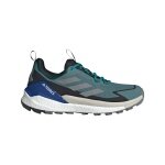 adidas Terrex Free Hiker 2.0 GTX Hiking Shoes (Speed Hiking, waterproof) teal blue/grey men's