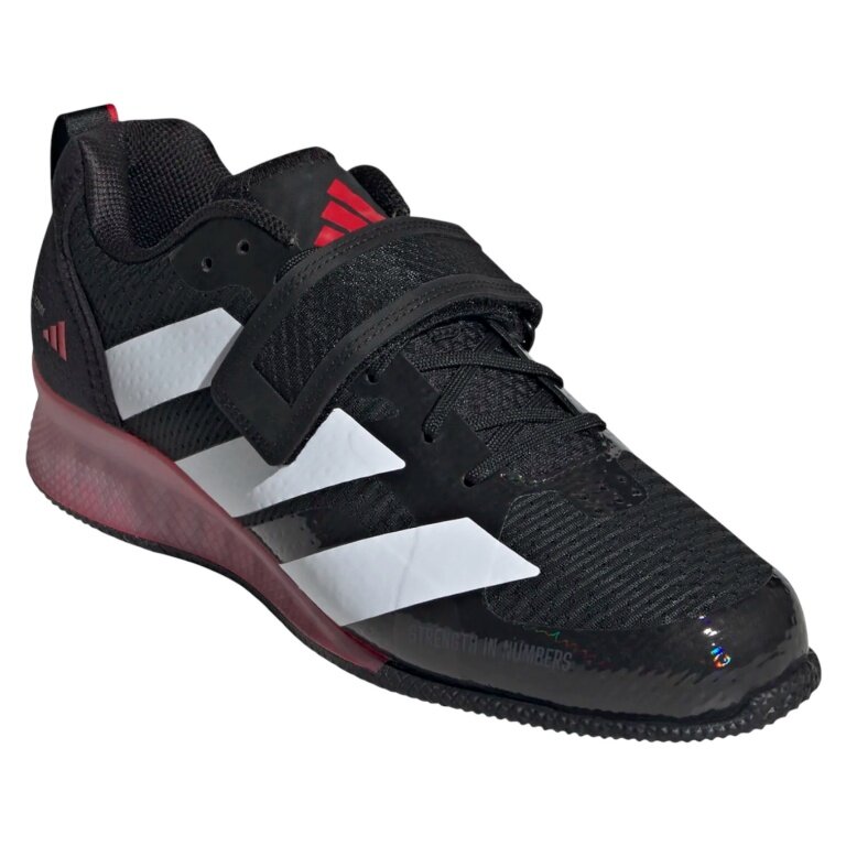 adidas Fitness Shoes Adipower Weightlifting III (Weightlifting Shoe) 2025 black/white/plum violet men's