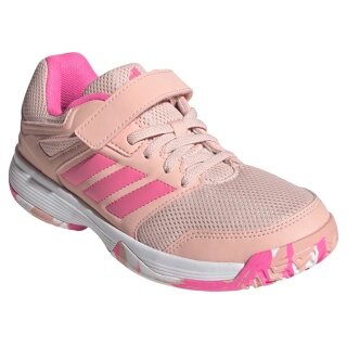 adidas indoor court shoes Speedcourt Velcro rose/pink/white girls