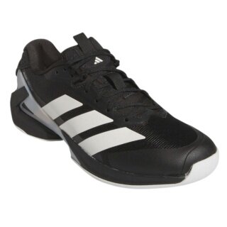 adidas tennis shoes adizero Ubersonic 5 Allcourt/lightweight black/white/silver men's