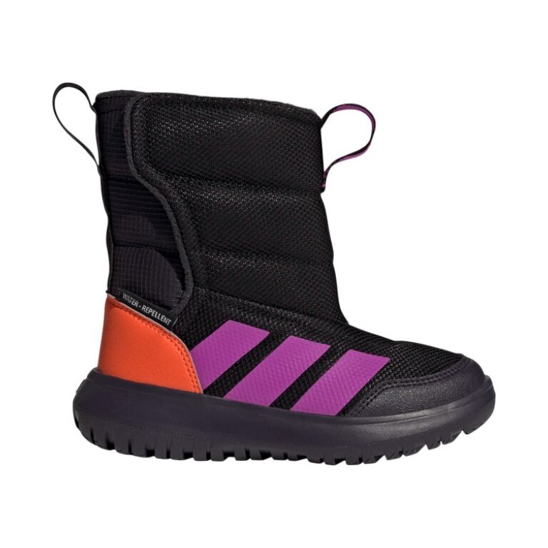 adidas Winter Boots Winterplay C (warm, lining) black/purple/orange children