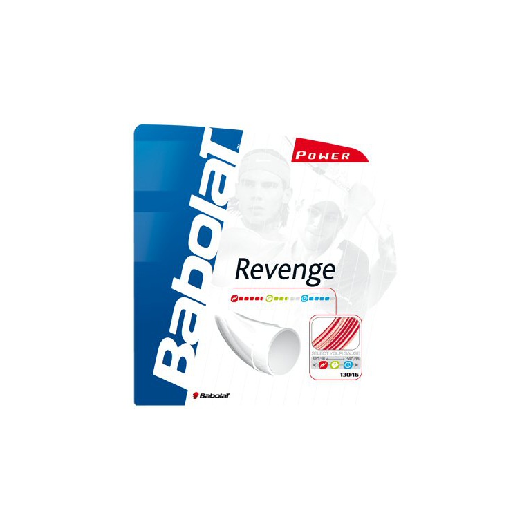 Babolat Tennis String Revenge red 12m Set