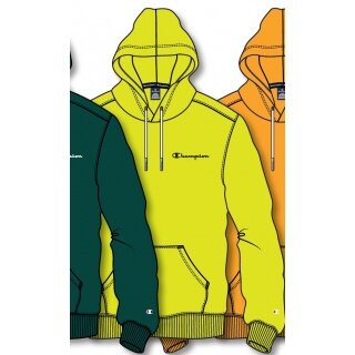 Champion Hoodie (lined cotton hoodie) American Classic small logo lime Men
