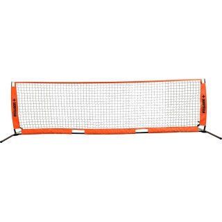Derbystar Football Tennis Net (including net and transport bag) orange 600x87cm