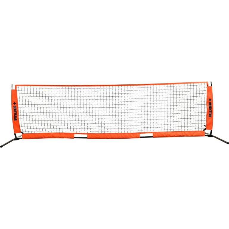 Derbystar Football Tennis Net (including net and transport bag) orange 600x87cm