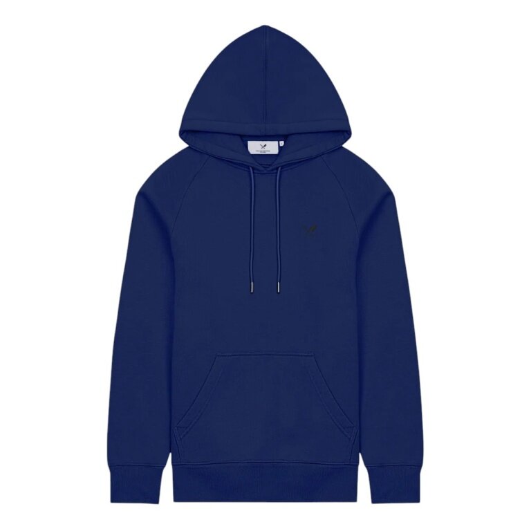 distorted people Classic Raglan Hoodie blue men's