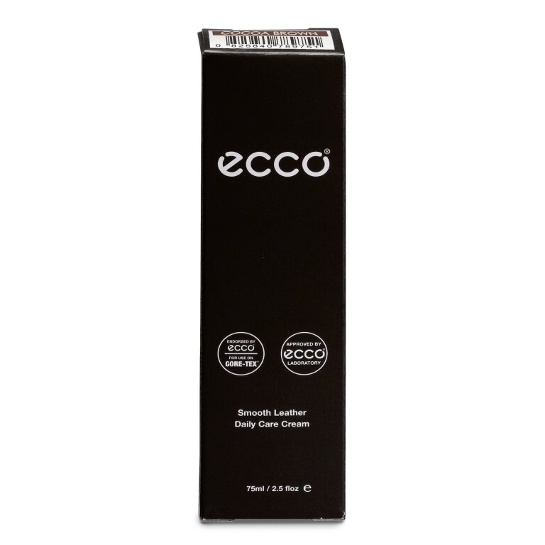 ECCO Shoe Care Cream Leather Care Cocoa Brown - 1 Can 75ml