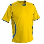GECO Sport T-shirt Levante (100% Polyester) yellow/blue Men