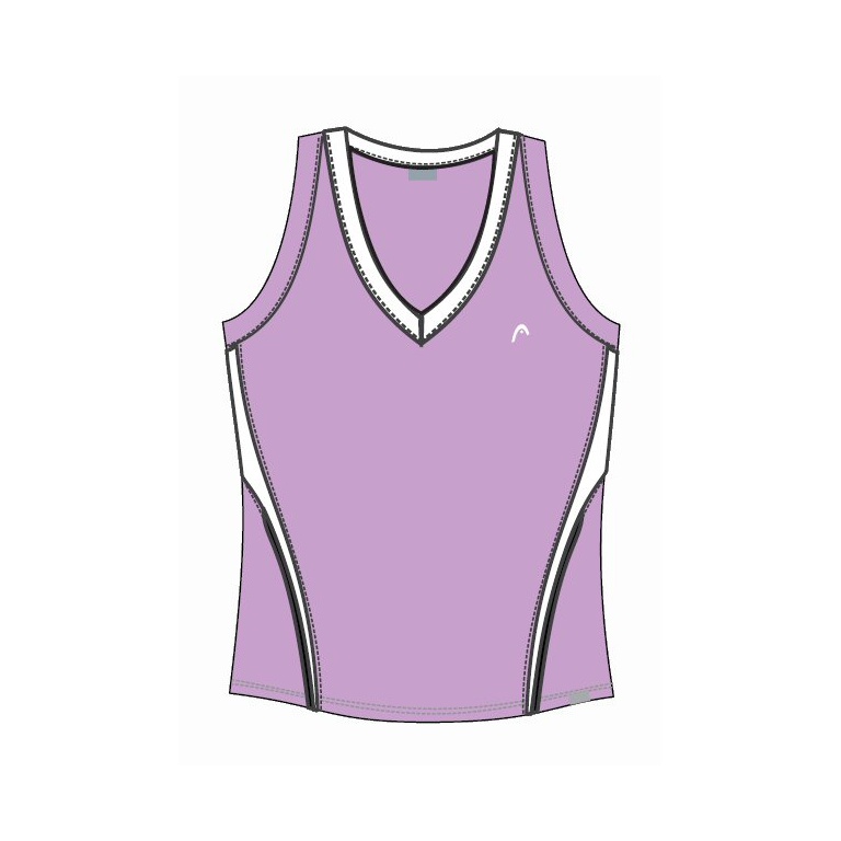 Head Tennis Tank Purple Girls