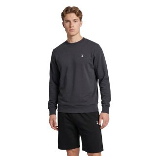 Hummel leisure pullover hmlPULSE sweat crewneck dark grey men's