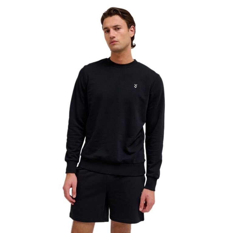 Hummel leisure pullover hmlPULSE sweat crewneck black men's
