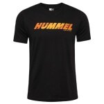 Hummel Leisure T-shirt hmlGRAPHIC Bold Logo Tee (Cotton) black Men's