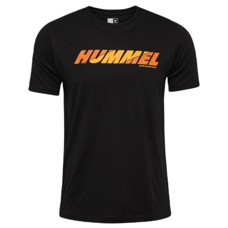 Hummel Leisure T-shirt hmlGRAPHIC Bold Logo Tee (Cotton) black Men's