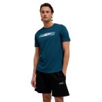 Hummel leisure T-shirt hmlGRAPHIC Bold Logo Tee (cotton) blue men's