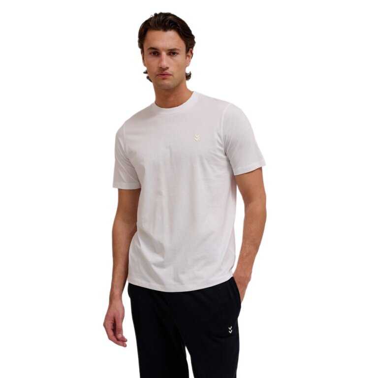 Hummel leisure t-shirt hmlPULSE (organic cotton) white men's
