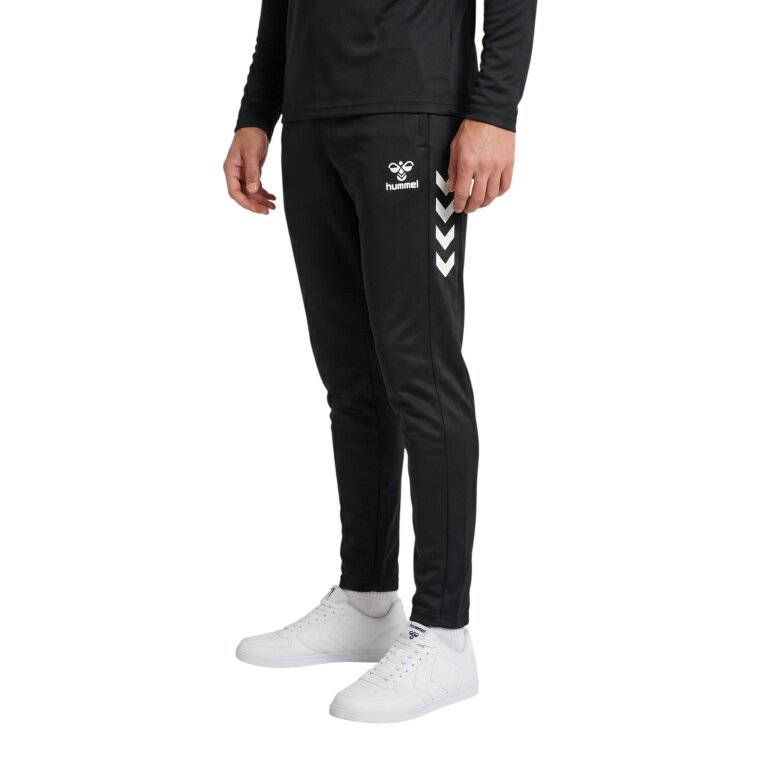 hummel hmlCORE 2.0 Sweat Pants (Cotton Blend) long black/white men's leisure trousers