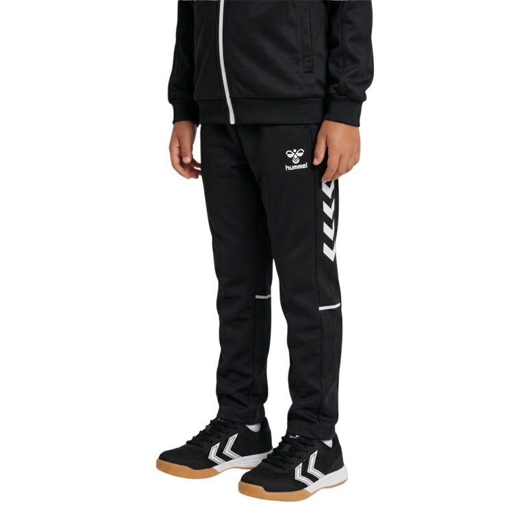 hummel hmlCORE 2.0 Sweat Pants (cotton blend) long black/white children