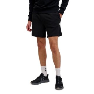Hummel hmlPULSE Sweat Shorts (Cotton, high wearing comfort) short black men