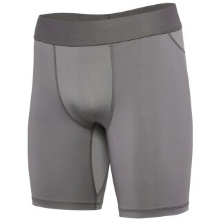 Hummel Functional Trousers hmlBL Performance Short Tight (Polyester, fitted) dark grey Men's