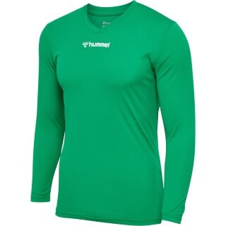 hummel Functional Underwear Long Sleeve Shirt hmlBL Essential Tee green Men's