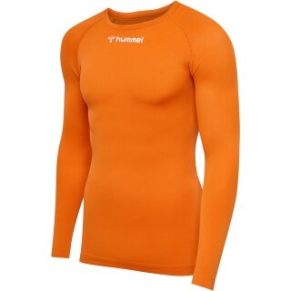 hummel Functional Underwear Long Sleeve Shirt hmlBL Comfort 2.0 Tee orange Men