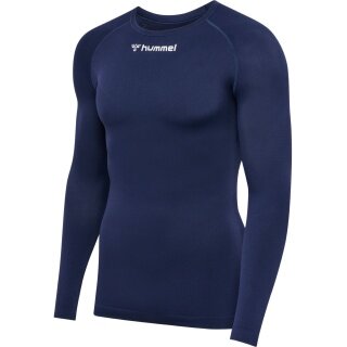 hummel Functional Underwear Long Sleeve Shirt hmlBL Comfort 2.0 Tee navy blue Men's