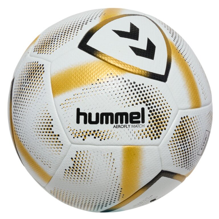 hummel Football hmlAEROFLY Match (Size 5) white/gold - 1 ball