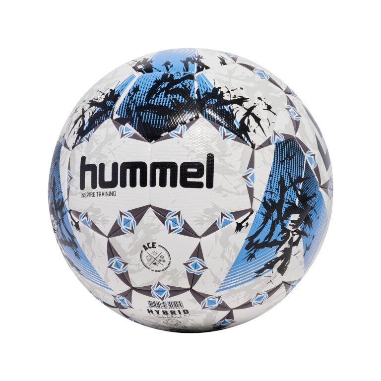 Hummel Football hmlINSPIRE Training FB (Size 5) white/blue - 1 ball