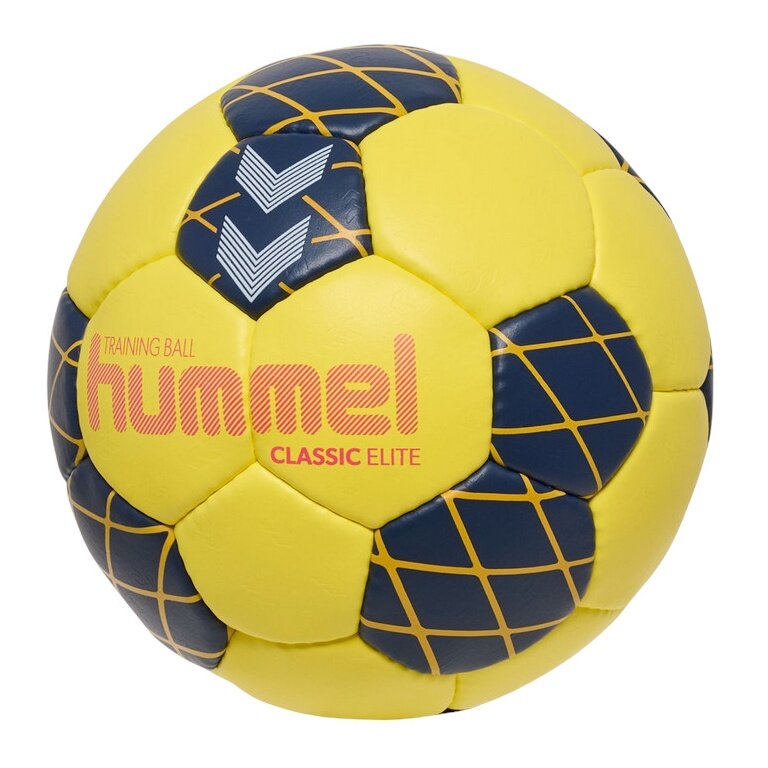 hummel Handball hmlClassic Elite HB (Size 2) yellow/navy blue/orange - 1 piece