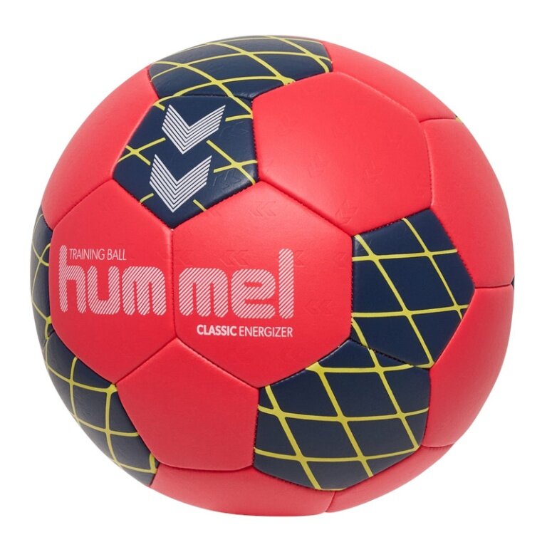 Hummel Handball hmlClassic Energizer HB (Size 2) red/navy blue/yellow - 1 piece