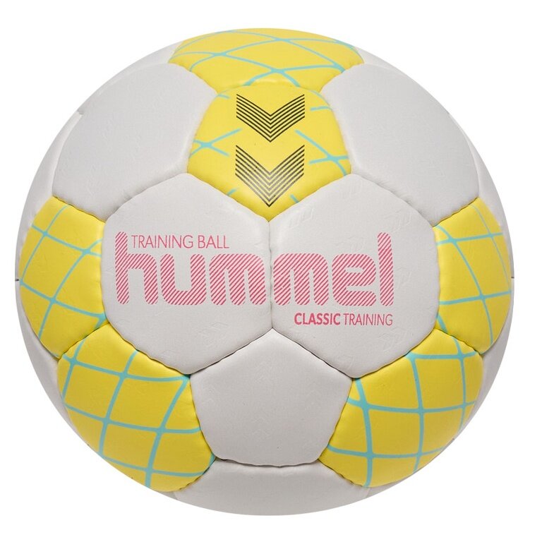hummel Handball hmlClassic Training HB (Size 1) white/yellow/light blue - 1 piece