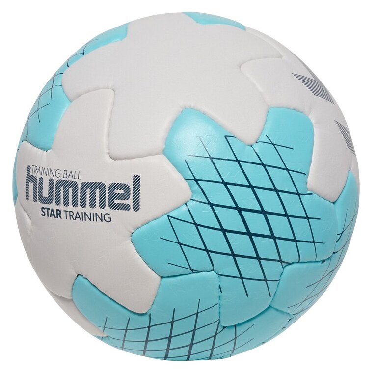 hummel Handball hmlSTAR Training HB (Size 2) white/light blue/navy - 1 piece