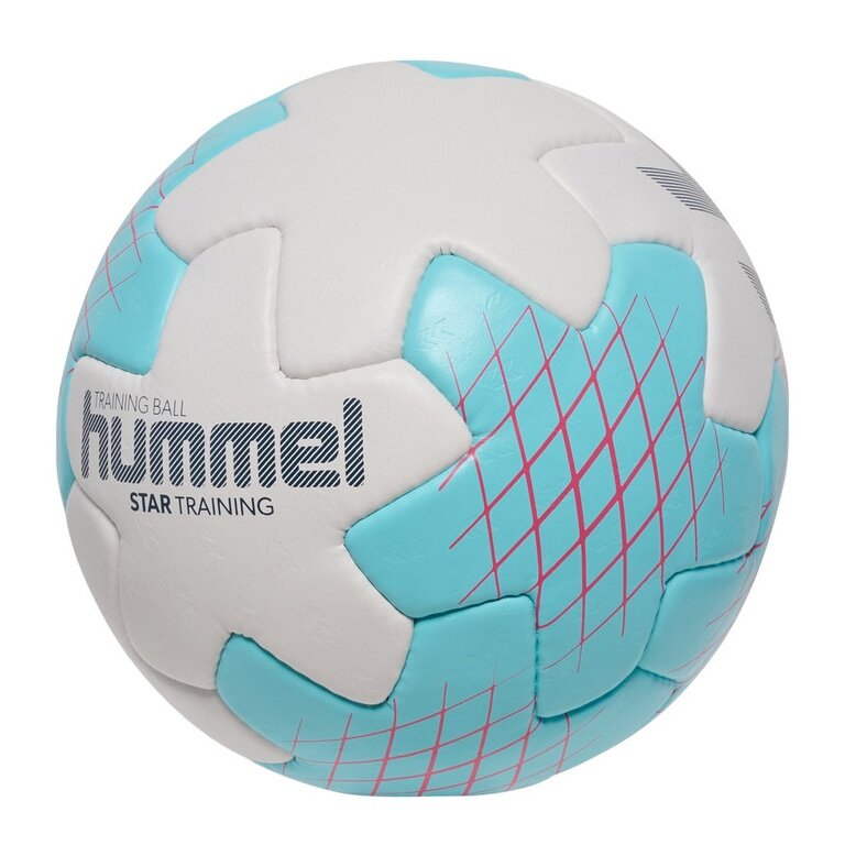 hummel Handball hmlSTAR Training HB (Size 3) white/light blue - 1 piece