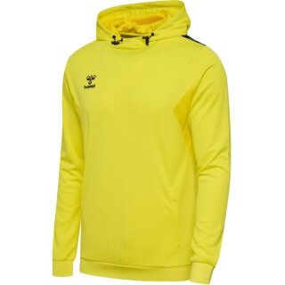 hummel Sport Hoodie hmlAUTHENTIC PL Hoodie (with zip pockets) yellow Men