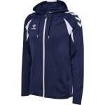 Hummel hmlCORE 2.0 Full-Zip Hoodie (100% recycled Polyester) navy blue/white Men's