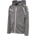 Hummel hmlCORE 2.0 Full-Zip Hoodie (100% recycled Polyester) grey/white children