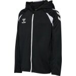 Hummel hmlCORE 2.0 Full-Zip Hoodie (100% recycled Polyester) black/white children