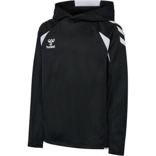Hummel hmlCORE 2.0 Hoodie (100% recycled polyester) black/white children