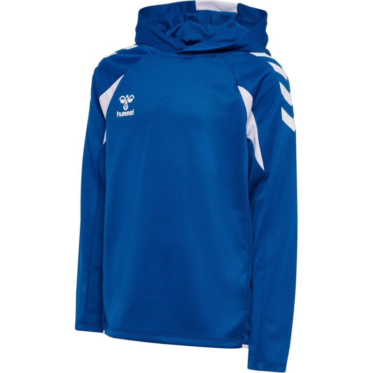 Hummel hmlCORE 2.0 Hoodie (100% recycled polyester) blue/white children