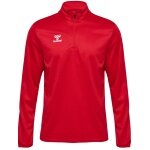hummel Sport Long Sleeve Shirt hmlESSENTIAL Half-Zip (comfortable fit) red Men's