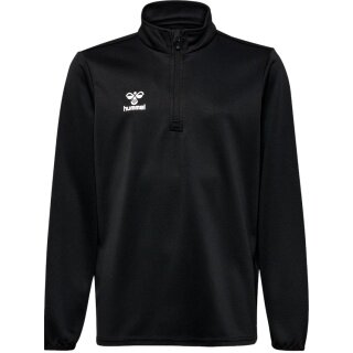 hummel Sport Long Sleeve Shirt hmlESSENTIAL Half-Zip (comfortable fit) black children