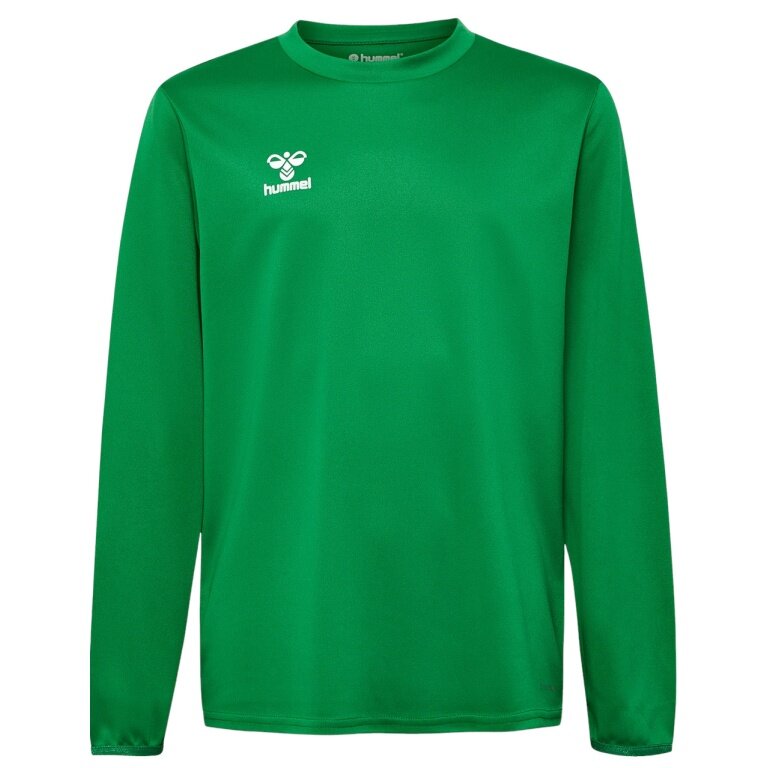 hummel Sport Long Sleeve Shirt hmlESSENTIAL Sweatshirt (Interlock Fabric) green Kids