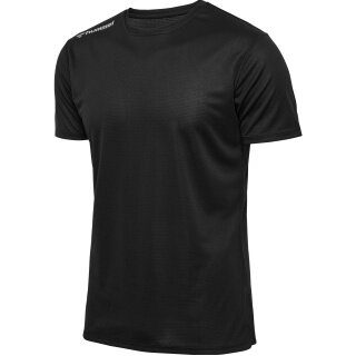 Hummel Run Shirt hmlRUN Jersey (breathable, optimal freedom of movement) black men's