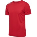 Hummel Run Shirt hmlRUN Jersey (breathable, optimal freedom of movement) red men's