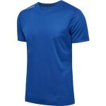 Hummel Run Shirt hmlRUN Jersey (breathable, optimal freedom of movement) blue men's