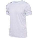 Hummel Run Shirt hmlRUN Jersey (breathable, optimal freedom of movement) white men