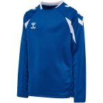 hummel Pullover hmlCORE 2.0 Crew Neck (100% recycled Polyester) blue/white Children