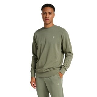 Hummel leisure pullover hmlPULSE sweat crewneck green men's