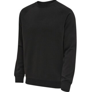 hummel Leisure Sweater hmlRED Classic Sweatshirt (sweat fabric, ribbed cuffs) black Men